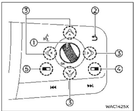 ③ ② ① ⑤ ④ WAC1425X