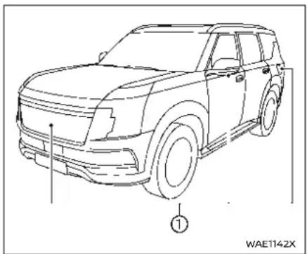 NISSAN Armada (2025) - NOTE: - 1