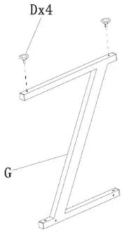 X Rocker Pulsar RGB - PULSAR RGB GAMING DESK - 6
