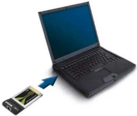 D-LINK DGE-660TD - Insert the Adapter - 1