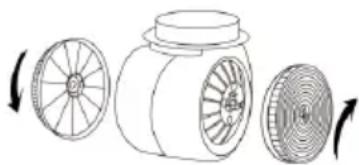 KKT Kolbe TEL350S - Demontieren und Auswechseln des Aktivkohlefilters - 3