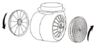 KKT Kolbe TEL350S - Disassembling and reinserting the activated carbon filter - 3