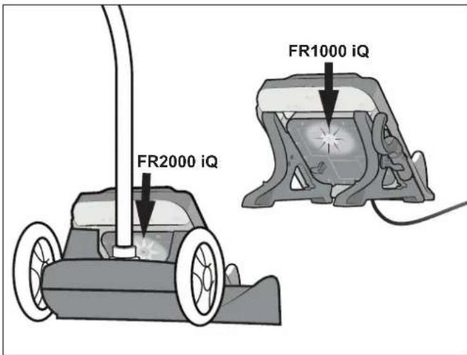 ZODIAC Freerider FR2000 iQ - Charging Station Status\* - 1