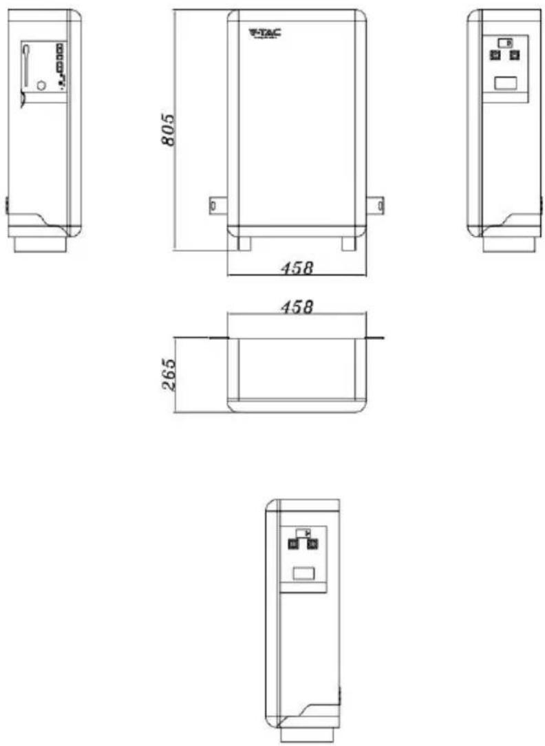 V-TAC VT-12040-1 - Dimensions - 1