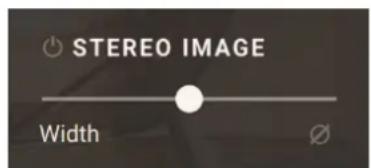 STEREO IMAGE Width