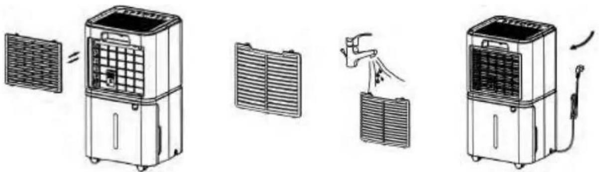 ARGO Dry Pury EVO 13 - Reinigung des Staubfilters am Lufteinlass - 1