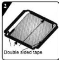 Edy EDWA14901AW - ⑧ Noise-Reduction Bottom Plate Installation Instructions - 4