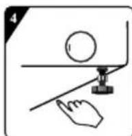 Edy EDWA14702AG - ⑧ Noise-Reduction Bottom Plate Installation Instructions - 6