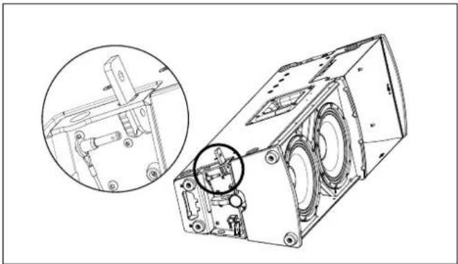 HK AUDIO CONTOUR X CX 210LT - Verbinden des CONTOUR X 210 LT zu einem horizontalen Array - 2
