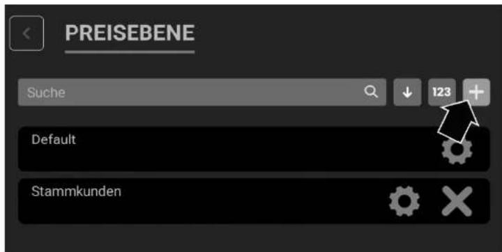 PREISEBENE Suche 123 + Default Stammkunden