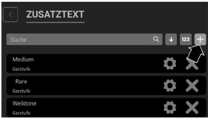 ZUSATZTEXT Suche ↓ 123 + Medium Garstufe Rare Garstufe Welldone Garstufe