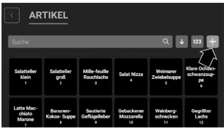 ARTIKEL Suche 123 + Salatteller klein 1 Salatteller groß 2 Mille-feuille Rauchlachs 3 Salat Nizza 4 Weimarer Zwiebelsuppe 5 Klare Ochsen-schwanzsup- 6 Latte Mac-chiato Marone 7 Bananen-Kokos- Suppe 8 Sautierte Geflügelleber 9 Gebackener Mozzarella 10 Weinberg-schnecken 11 Gegrillter Lachs 12