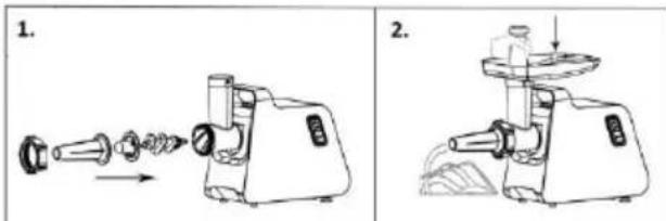 GORENJE MG2001SB - Kolbász készítése - ötletek és figyelmeztetések - 1