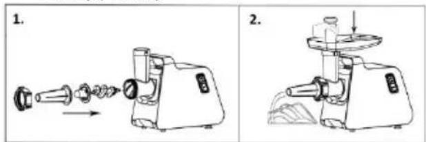 GORENJE MG2001SB - Zawsze najpierw zmiel mięso. - 1