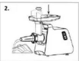 GORENJE MG2001SB - Mletje mesa - napotki in opozorila - 4