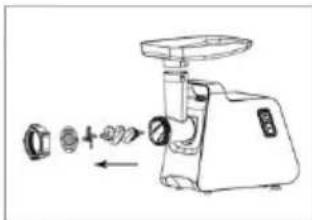 GORENJE MG2001SB - Zuerst das Fleisch faschieren. - 3