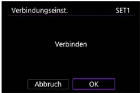 Verbindungseinst. SET1 Verbinden Abbruch OK
