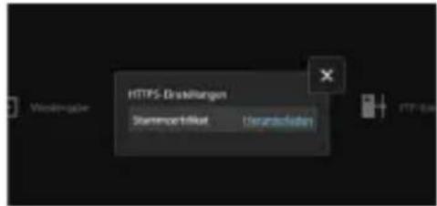 HTTPS-Drinklungen Startframe/Inkurs Veränderstellen