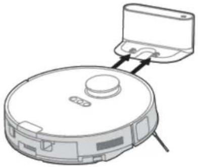 Heinner HRVC-MAI52BK - Step 2: Position the charging base - 3