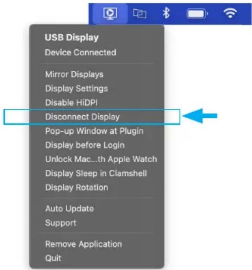 USB Display Device Connected Mirror Displays Display Settings Disable HiDPI Disconnect Display Pop-up Window at Plugin Display before Login Unlock Mac...th Apple Watch Display Sleep in Clamshell Display Rotation Auto Update Support Remove Application Quit