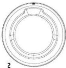 PRIVILEG PWHPD M11 82 N - Options buttons\* - 1