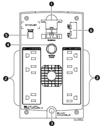 SC1100L4W 6 ① ⑤ ② ③ bu385a