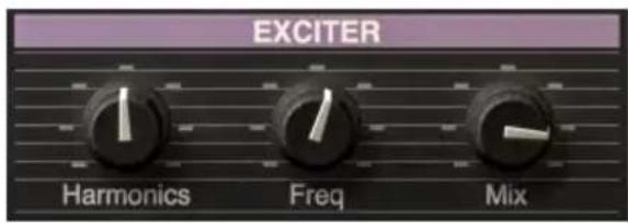 EXCITER Harmonics Freq Mix