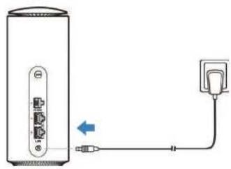 ZTE MC888D 5G - Einschalten des Geräts. - 1