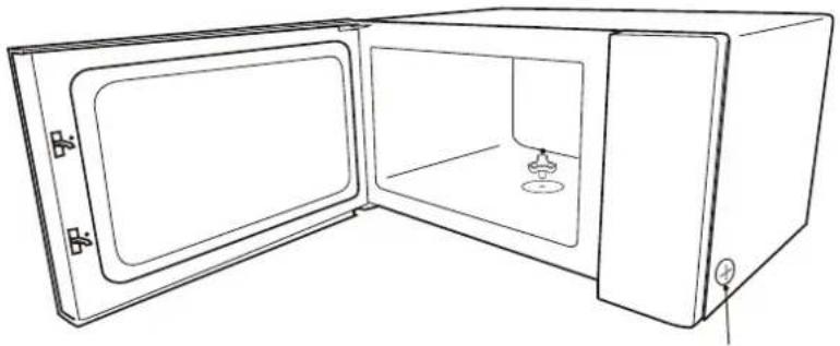 IKEA TILLREDA 404.934.20 - Nombres de las piezas y accesorios del horno - 1