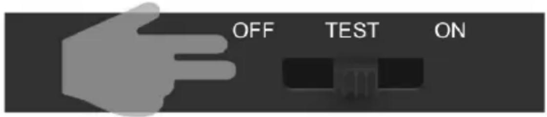 OFF TEST ON