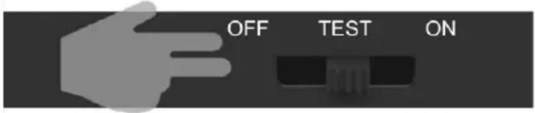 OFF TEST ON