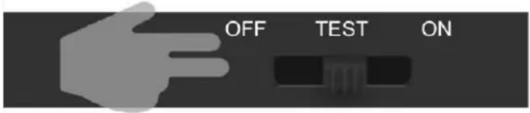 OFF TEST ON