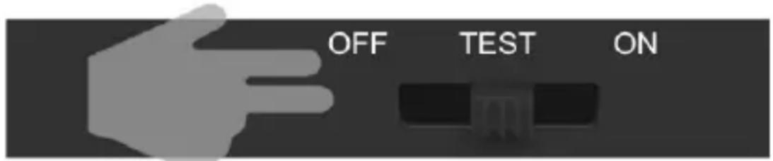 OFF TEST ON