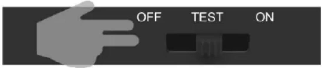 OFF TEST ON