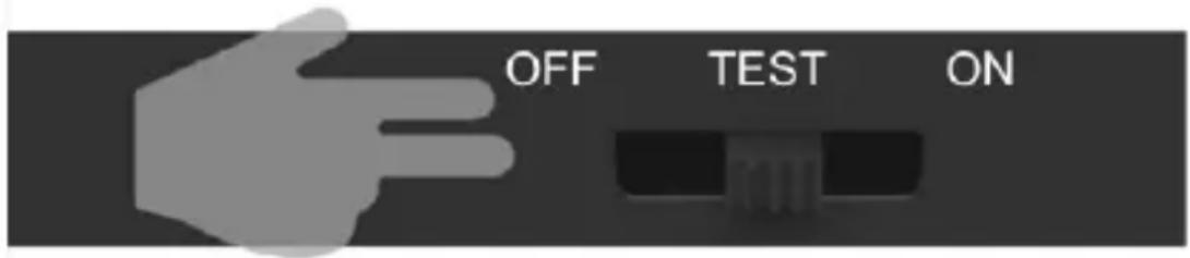 OFF TEST ON