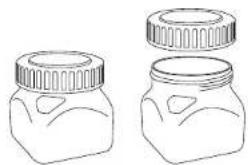 OSTER Pro BLSTEPH-BT0-000 - Blend-N-Go® Mini Jar Accessory (Select Models Only) - 2