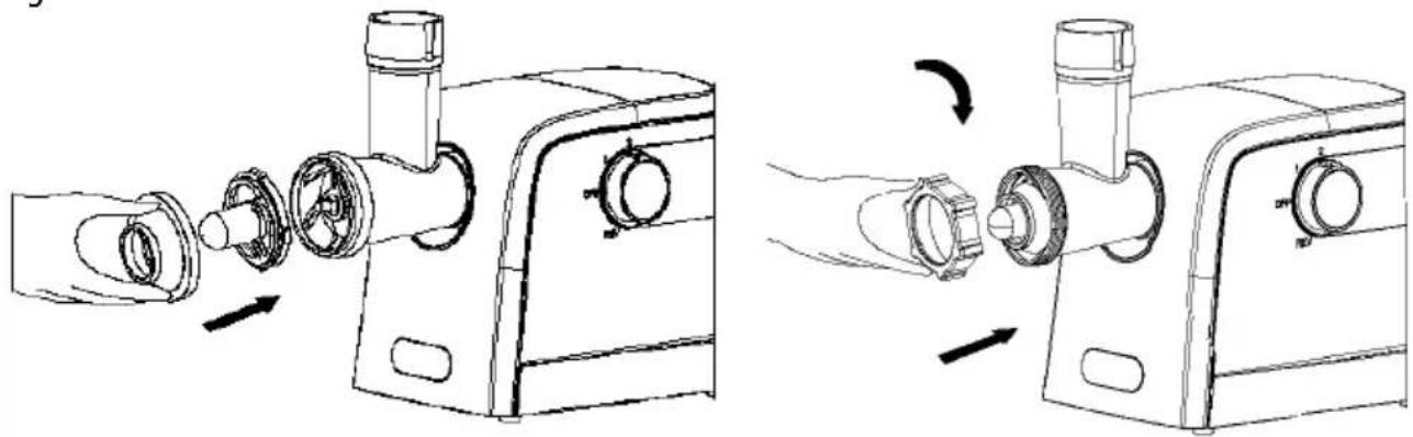 Maestro MR-854 - Making kebbe - 1