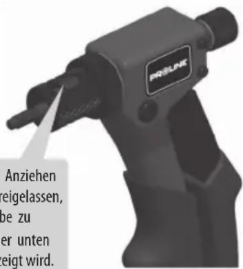 PROLINE Anziehen eigelassen, be zu er unten eigt wird.