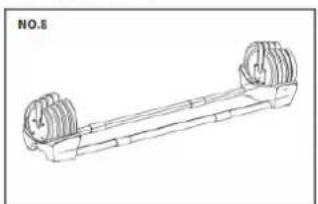 HMS Premium SGR40 - Sestavte kroky činky - 8