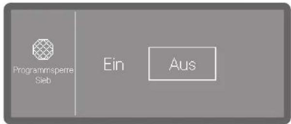Programmsperre Sieb Ein Aus
