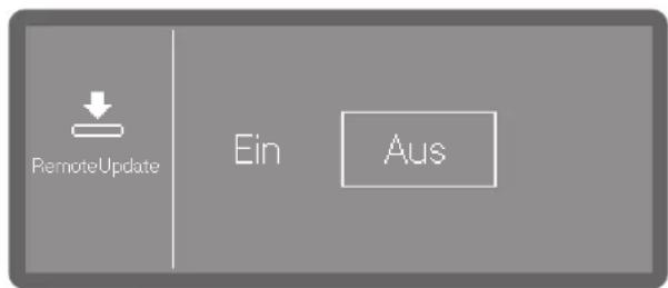 RemoteUpdate Ein Aus