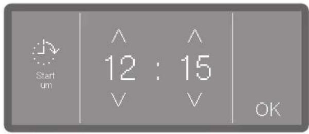 Start um ^ 12 : 15 V V OK