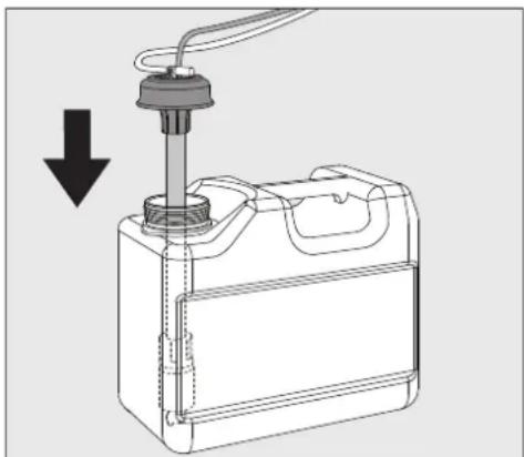 MIELE PFD 401 DOS - Kanister wechseln - 1