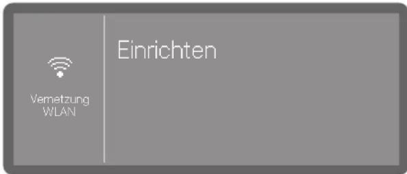 Vernetzung WLAN Einrichten