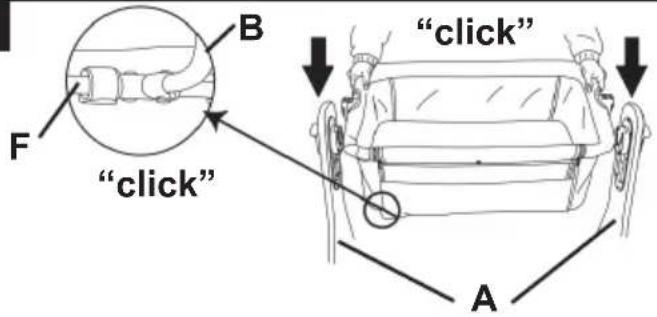 "click" A B F