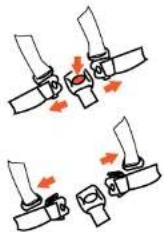 Baby Trend NuMotion Infinity Swing - Seat belt installation method: - 3