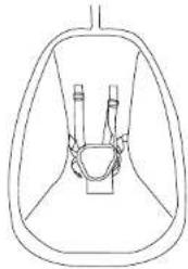 Baby Trend NuMotion Infinity Swing - Seat belt installation method: - 6