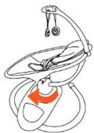 Baby Trend NuMotion Infinity Swing - 5) SEAT ROTATION: - 2