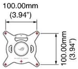 100.00mm (3.94") 100.00mm (3.94")