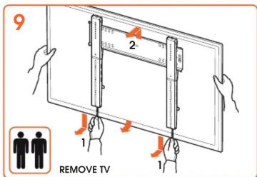 9 2 1 1 REMOVE TV